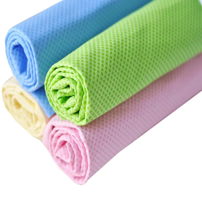 Lint Free Highly Absorbent Custom Microfiber Cleaning Cloth Durable For Home