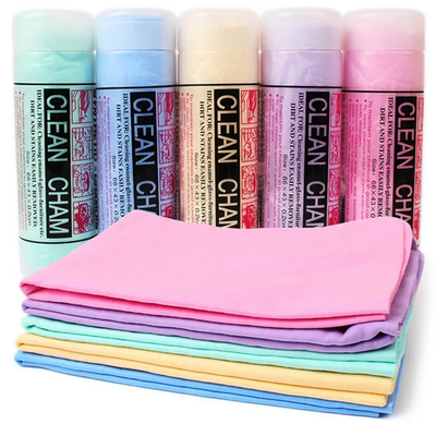 Lint Free Highly Absorbent Custom Microfiber Cleaning Cloth Durable For Home