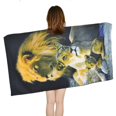70x140cm 240gsm Jacquard Beach Towel Logo Customized
