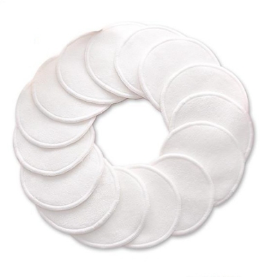 Antibacterial Makeup Eraser Towel Pads Natural Bamboo Organic Cotton