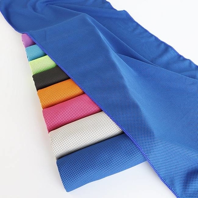 Quick Dry 12x40'' Microfiber Sport Towel Custom Logo Instant Cool